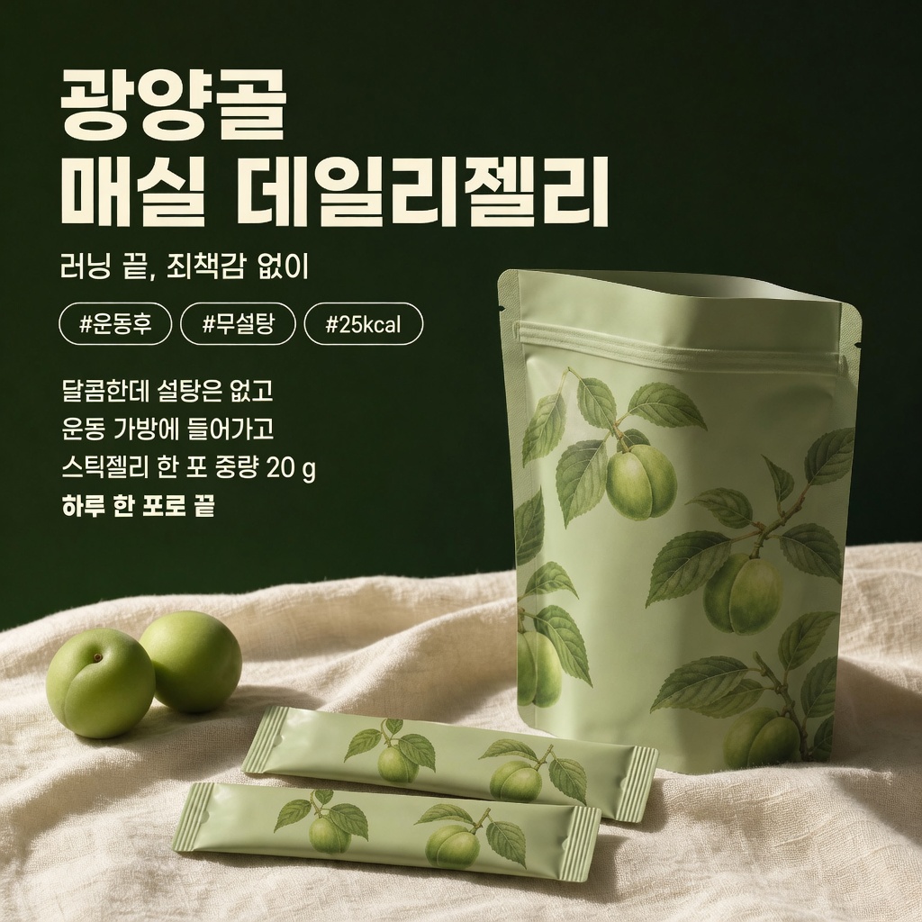 광양골 매실 데일리젤리